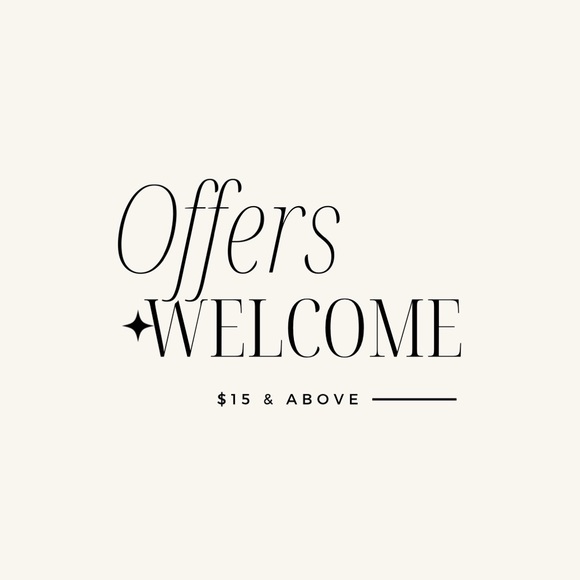 ✨offers on items $15 & above✨ - Picture 1 of 1
